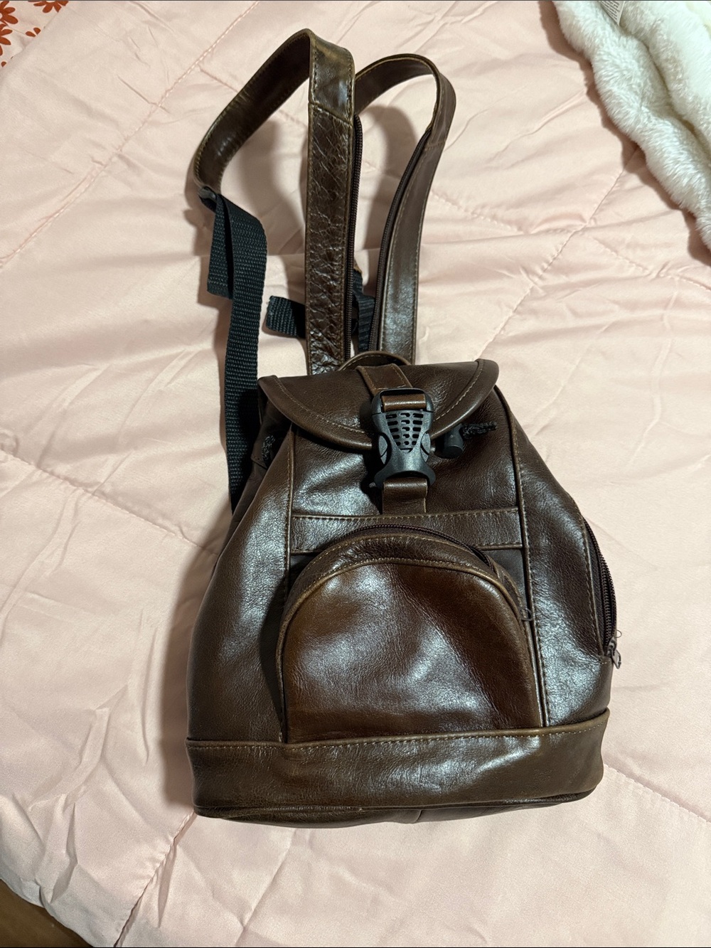 Men's Leather Backpack
